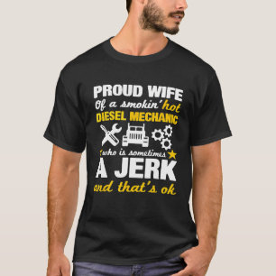 Camiseta Esposa do Diesel, Dizendo Aniversário de Casamento