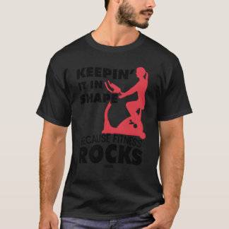 Camiseta Esposa do esporte mãe emagrecendo amigos da academ