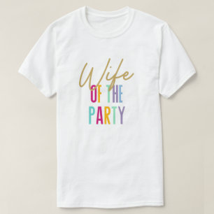Camiseta Esposa do Partido Bachelorette Shirts