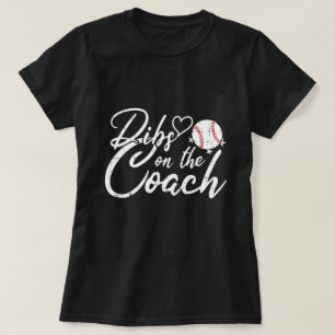 Camiseta Esposa do Treinador de Beisebol Reserva no Treinad