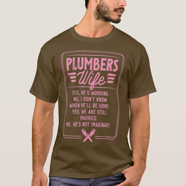 Camiseta Esposa Engraçada, Presente Engraçada (Frente)