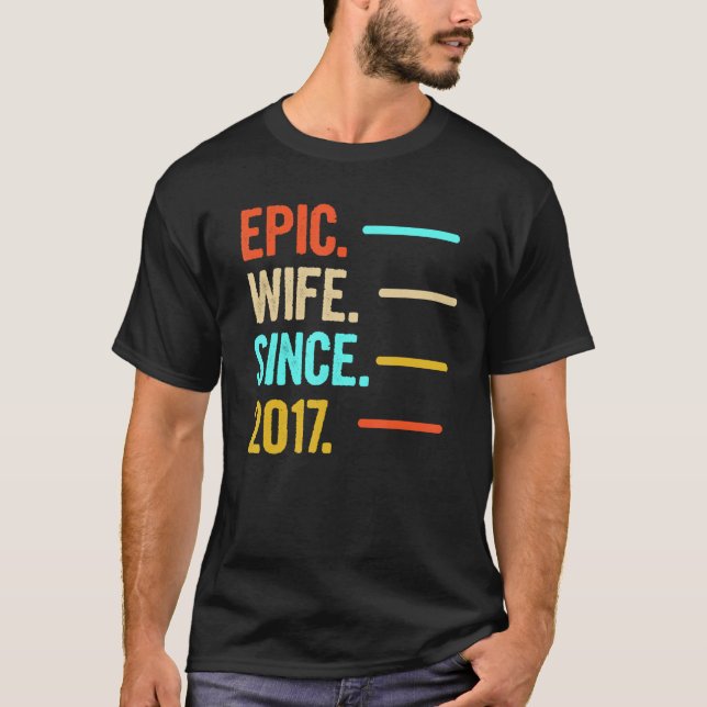 Camiseta Esposa Epic Desde 2017 1 (Frente)