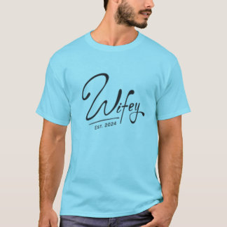 Camiseta Esposa Est. recem casados 2024