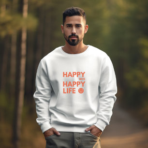Camiseta Esposa Feliz, Vida Feliz - Citação Engraçada De Ca