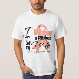 Camiseta Esposa - fita uterina do cancer