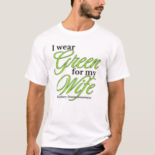 Camiseta Esposa grata ao Herói da Conscientização do Doador