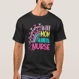 Camiseta Esposa Mãe Avó Enfermeira Dia das Mães Dia das Enf