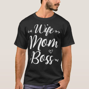 Camiseta Esposa Mãe Chefe
