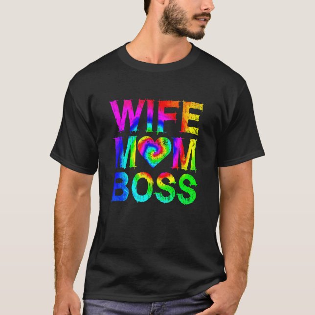 Camiseta Esposa Mãe Chefe Diretor Executivo Empresa Proprie (Frente)