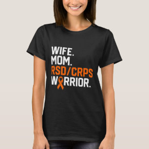 Camiseta Esposa Mãe Rsd Crps Sensibilização Para O Guerreir