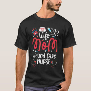 Camiseta Esposa Mamãe Foi Cuidada Enfermeira Rn Dia de as m