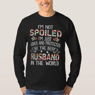 Camiseta Esposa Não Estou Estragada Meu Marido Me Ama