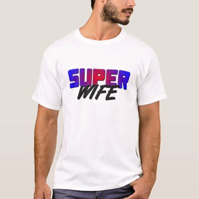 Camiseta Esposa super (Frente)