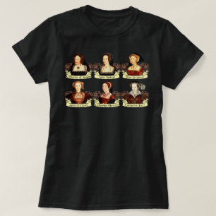 Camiseta Esposas SIx de Henry VIII Clássico