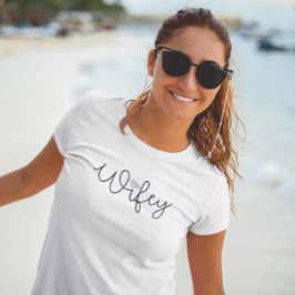 Camiseta Esposinha com Diamante / Lua de Mel da Noiva Despe