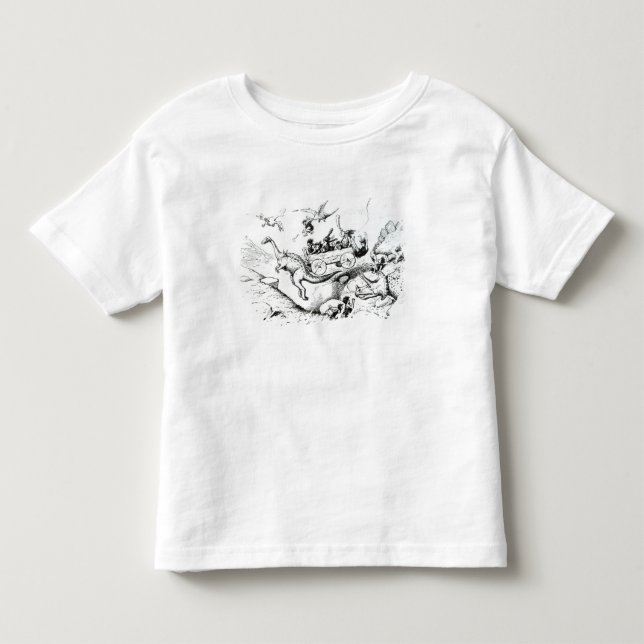 Camiseta Espreitadelas pré-históricas, 1894 (Frente)