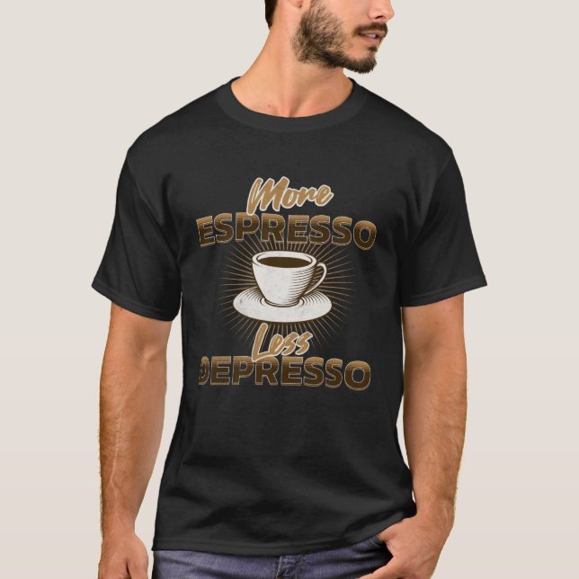Camiseta Espresso Coffee  Cup of Coffee Barista (Frente)