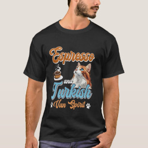Camiseta ESPRESSO E ESPÍRITO TURCO DE BAUNILHA Cat Daddy Co