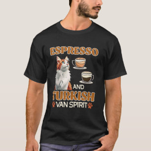 Camiseta ESPRESSO E ESPÍRITO TURCO DE BAUNILHA Cat Daddy Co