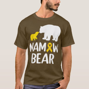 Camiseta Esquadra de Apoio à Consciência do Cancer de Mamaw