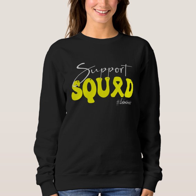 Camiseta Esquadra de Apoio Conscientização da Endometriose  (Frente)