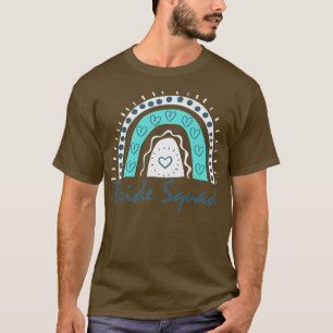Camiseta Esquadra de Noiva Divertida Equipe de Festa de Des