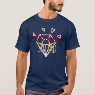 Camiseta Esquadra de Noiva Roupas Combinando Casamento e De