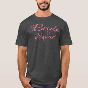 Camiseta Esquadra de noivas femininas - Casamento de casame
