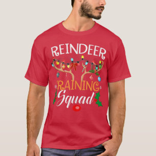 Camiseta Esquadra de Treinamento de Cantora de Reindeer em