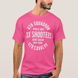 Camiseta Esquadrão 6 6 de Cavalaria Forte Tambor Nova York