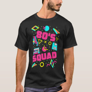 Camiseta Esquadrão 80s, 80s, Correspondência Estética com o