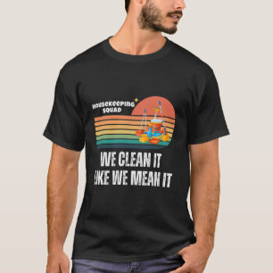 Camiseta Esquadrão Agregado Retro Vintage Funny Domicílio