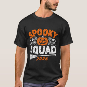 Camiseta Esquadrão Assustador 2026 Família Combinando Hallo