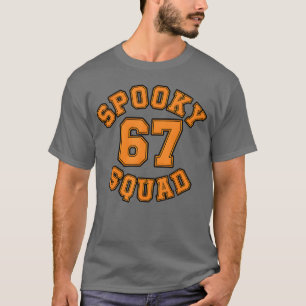 Camiseta Esquadrão Assustador 67 Halloween 67 Assombrado Po