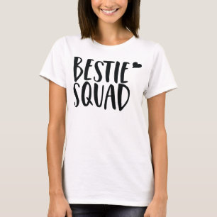 Camiseta Esquadrão Bestie Flor Superior