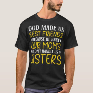 Camiseta Esquadrão BFF Bestie de Amizade para Nunca Mais Am