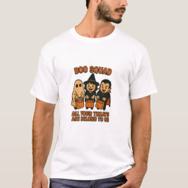 Camiseta Esquadrão Boo – Todos os seus doces pertencem a nó