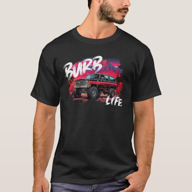 Camiseta Esquadrão Burb Life (Frente)