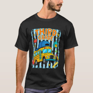 Camiseta Esquadrão da 3ª Série Autocarro Volta às Aulas Pro