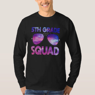 Camiseta Esquadrão da 5ª Série Primeiro Dia de Volta às Aul