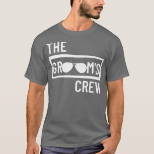 Camiseta Esquadrão da Equipe de Noivo Casamento Melhor Amig