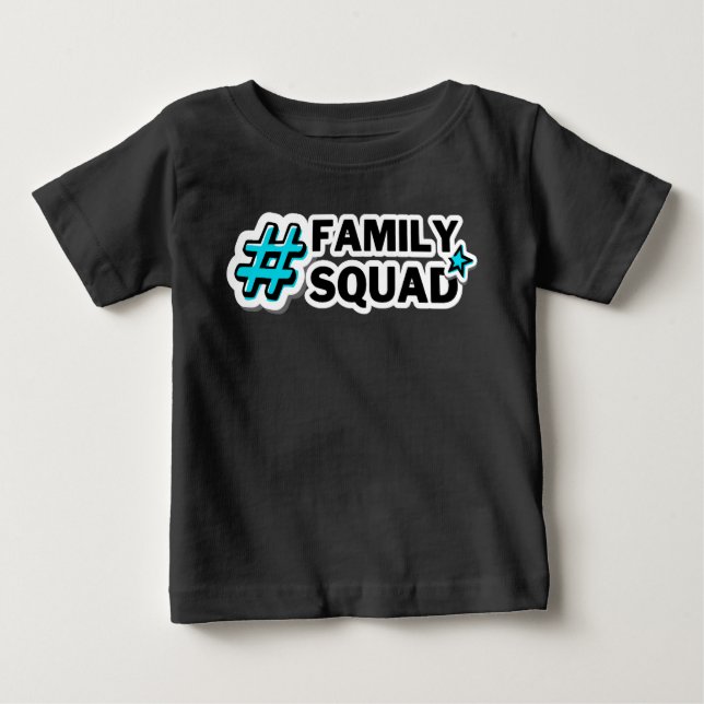 Camiseta Esquadrão da família (Frente)