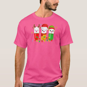 Camiseta Esquadrão da Farmácia Chapéu de Papai Noel Farmacê