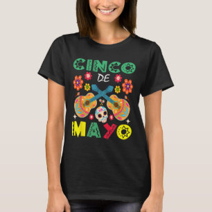 Camiseta Esquadrão da Festa Mexicana Cinco De Mayo 5 De May