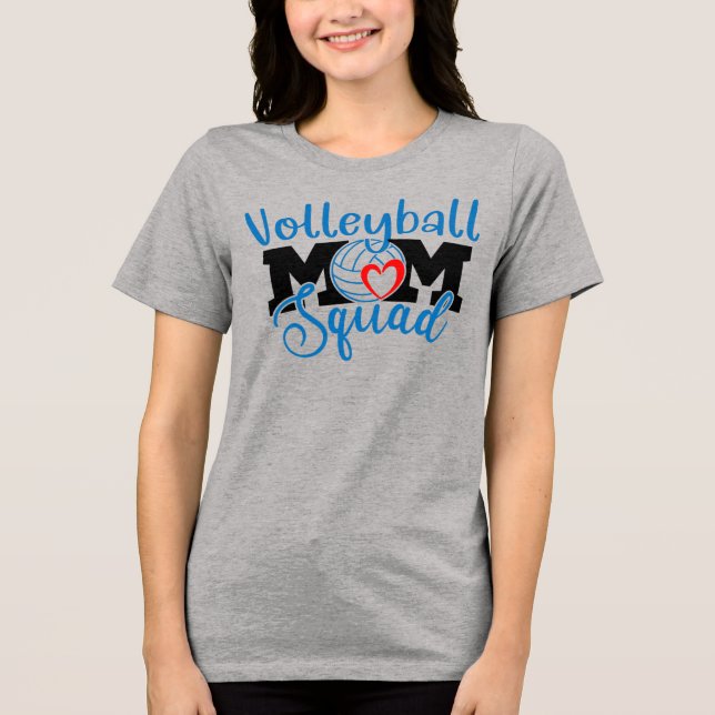 Camiseta Esquadrão da Mãe de Voleibol (Frente)