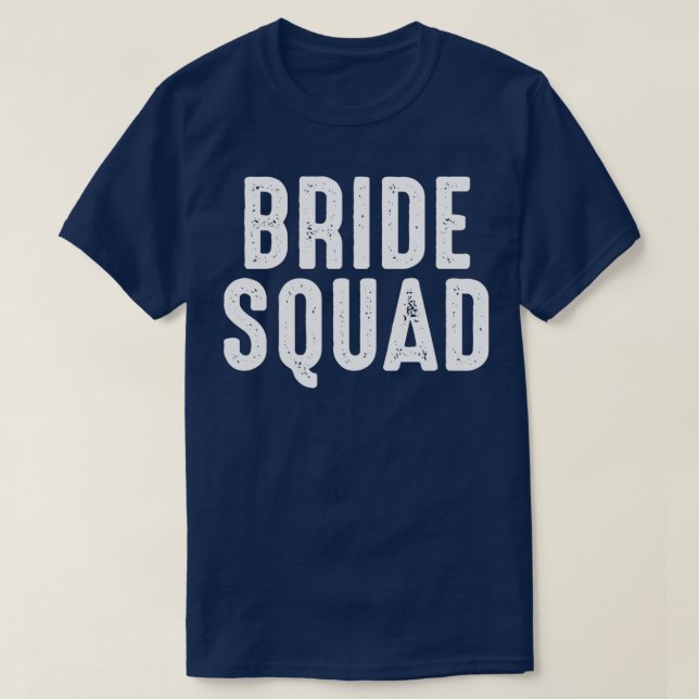 Camiseta Esquadrão da noiva 14 (Frente do Design)