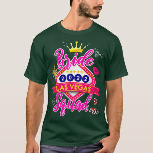 Camiseta Esquadrão da Noiva de Vegas 2022, Casado em Vegas 
