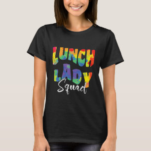 Camiseta Esquadrão da Senhora do Almoço Tie Dye De Volta à