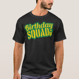 Camiseta esquadrão da silhueta áfrica geral do exército mil