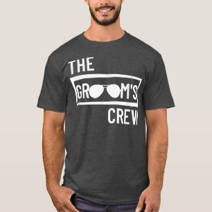 Camiseta Esquadrão da Tripulação do Noivo Casamento Melhor